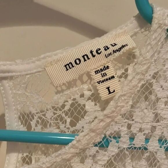 Monteau Lecy blouse size large - Picture 2 of 3